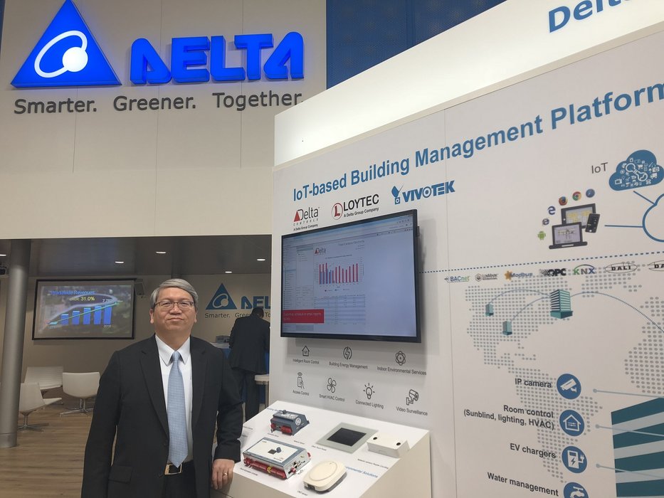 Компания Delta представила свои интеллектуальные энергосберегающие решения для устойчивого развития городов на выставке Hannover Messe 2018